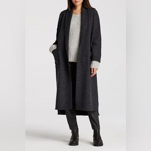 Eileen Fisher 100% wool duster coat